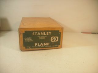 Boxed Stanley No 50 Combination Plane 17 Cutters
