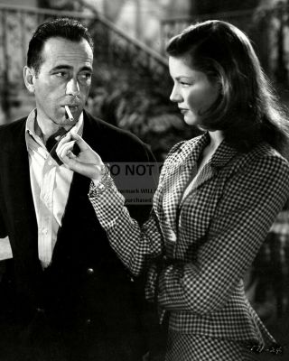Humphrey Bogart & Lauren Bacall In 