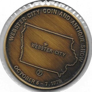 Webster City Iowa Token