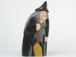 Midwest Of Cannon Falls Eddie Walker Halloween Witch Broom Black Cat