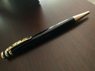 Cartier Trinity Black/Gold Ballpoint Pen 2