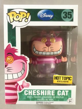 Funko Pop Cheshire Cat Exclusive.  Disney’s Alice In Wonderland Limited Edition