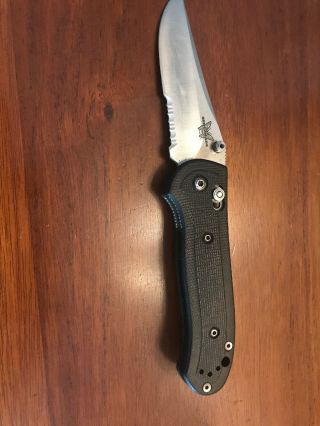 Benchmade 720s Pardue Knife - Ats - 34 Steel - G10 Handle - Discontinued