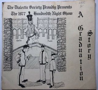 Vintage 1977 West Point The Dialectic Society Hundredth Night Show A Graduation