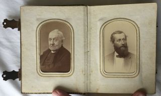 Civil War Period Cdv Family Album - 29 Photos - Ny City Photographers & Others