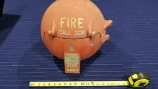 Vintage Econolite Fire Call Box