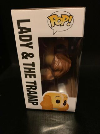 Funko Pop Disney Lady and The Tramp Hot Topic Exclusive 2Pack Rare Collectible 4