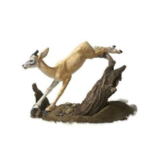 Gazelle Figurine Franklin Wildlife Preservation Trust Sculpture 1987