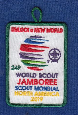 M901 Bsa Oa 24th World Scout Jamboree 2019 Ist Staff - Patch Green