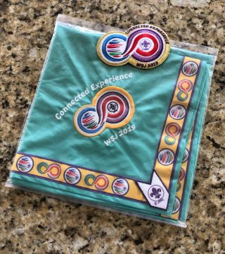 World Scout Jamboree 2019 Official Neckerchief And Patch: Connected Experience