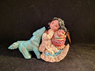 1996 Enesco Friends Of The Feather " Little One To Lean On " 267732