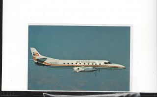 Air Wisconsin Airlines Issued Fairchild - Swearingen Metro Postcard