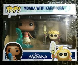 Funko Pop Disney 2 Pack Moana With Kakamora Box Damage.  Area