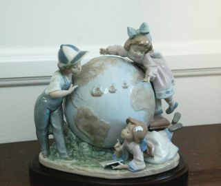 Lladro Figurine " Voyage Of Columbus " 5847 Signed Limited Edition Society Member