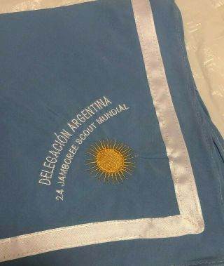 24th World Scout Jamboree 2019 Argentina Contingent WSJ Uniform Neckerchief BSA 2