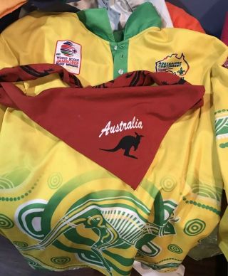 2019 World Jamboree Australia Contingent Shirt And Australian N/c Traded At Wj