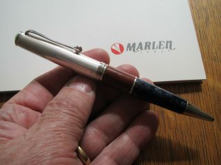 Marlen Velazquez Sterling Silver Ballpoint Pen.