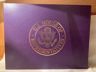U.  S House Of Representatives Very Limited Gift Box