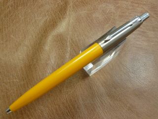 Vintage Parker Jotter Ballpoint Pen Made In Australia Rare Brass Threads