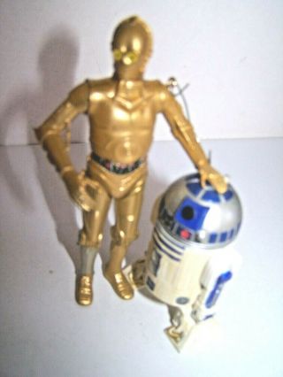 Hallmark Keepsake Ornament Star Wars A Hope C - 3P0 And R2 - D2 2015 3