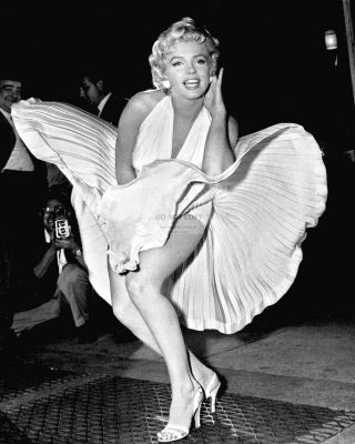 Marilyn Monroe In " The Seven Year Itch " - 8x10 Publicity Photo (ww054)