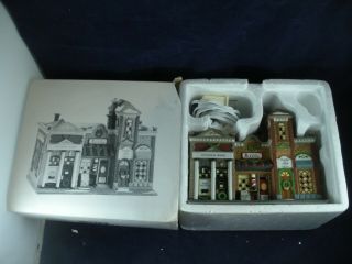 Dept.  56 Riverside Row Shops 58888 Christmas In The City Series