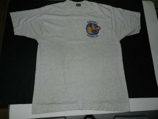 RARE 1993 Queens NY FDNY Fire Department Rescue 4 Popeye T Shirt (XL) 2 - sided 2