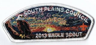 Boy Scout South Plains Council 2013 Eagle Scout Csp/sap
