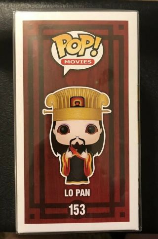 FUNKO POP LO PAN 153 PX GLOW IN THE DARK VAULTED BIG TROUBLE IN LITTLE CHINA 4