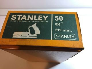 Vintage Stanley No.  50 Combination Plane W/ 17 Cutters Made In England