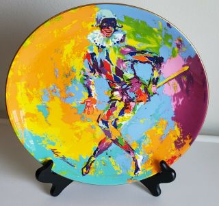 Royal Doulton Harlequin Collector Plate By Leroy Neiman 1st Of A Series 1974
