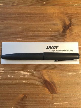 Lamy 2000 Fountain Pen With Oblique Medium Om 14k Nib