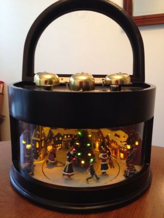Mr Christmas Animated Skaters Symphony Of Bells Music Box (6 Bells,  70 Songs) 2