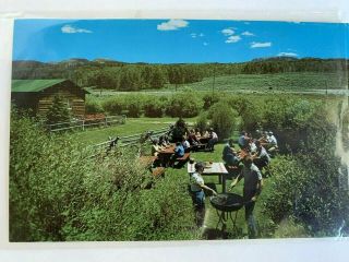 Circle S Ranch Cora Wyoming Postcard Wyoming Specta - Vue Postcard