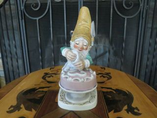 Goebel Hummel Co - Boy Gnome Candy Confectioner Cake Baker Well 523 Tmk - 4 Figurine
