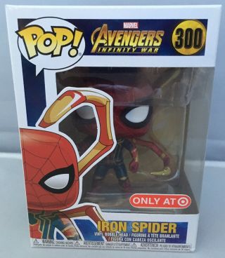 Funko Pop Iron Spider - Marvel Avengers Infinity War 300 Target Exclusive