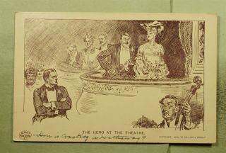 Dr Who 1908 Leabanon Pa Theatre Postcard Detroit Publishing Co E25570