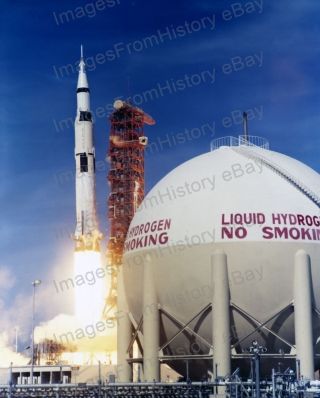 8x10 Print Nasa Apollo 15 Launch 1971 16126