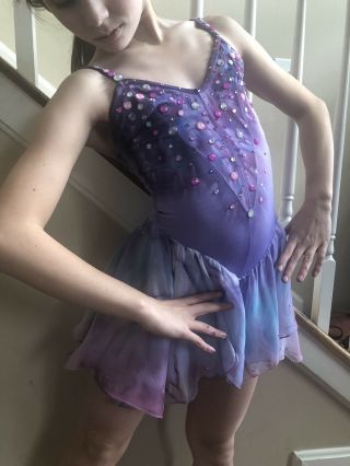 Sugarplum Fairy Skating Dress Joanna Mcmillan Costume M.  Stevens 9 - 12 Slim