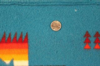 Pendleton Beaver State Wool Chief Joseph Aztec Reversible Blanket 76X64 5