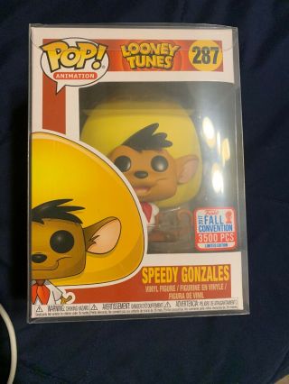 Funko Pop Looney Tunes Speedy Gonzales 287 Nycc Exclusive 3500 Le