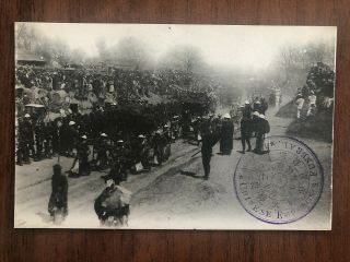 China Old Postcard Imperial Chinese Emperor Funeral Procession 1909