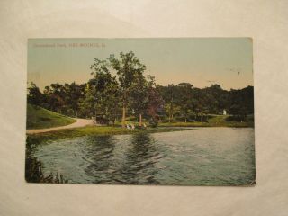 Greenwood Park Des Moines Iowa Ia Postcard
