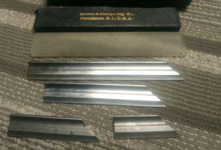 Brown & Sharp 530 Straight Edges Machinist Knife USA Tool 3