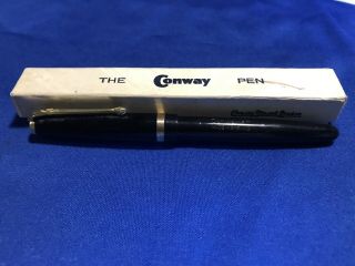 Vintage Conway Stewart 57 Fountain Pen Black