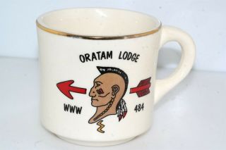 Oratam Lodge Www 484 Boy Scout Mug Coffee Cup