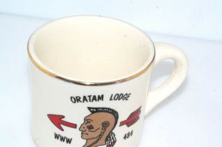 Oratam Lodge WWW 484 Boy Scout Mug Coffee Cup 2