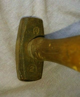 Antique/vintage Atha Sledge No 2 2lb Blacksmith Mason Lump Hammer