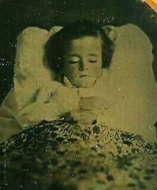 Good Post Mortem Child Daguerreotype