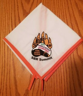 2019 World Scout Jamboree Sbr Host Team Summit Neckerchief - Rare